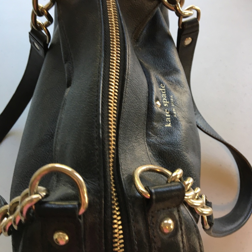 Kate Spade LIKE 🆕! Black large purse 5 star 🌟 Guaranteed * Reduced shipping - Picture 5 of 8